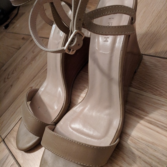 Firth Women's Two Piece Wedge Sandal Size 8 - Picture 3 of 4